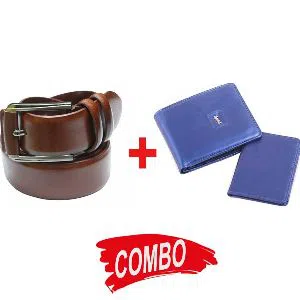 Gents belt wallet boishakhi -combo offer