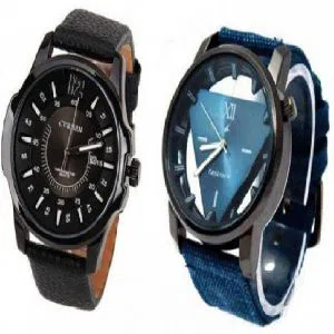 combo pack of wrist watch for men