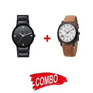 curren gents wristwatch rado and gents wristwatch combo