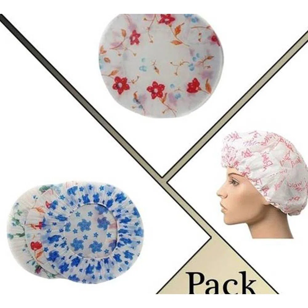 Terry Lined Shower Cap