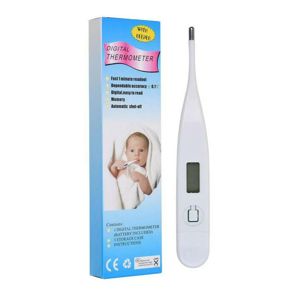 Digital Thermometer With Beeper