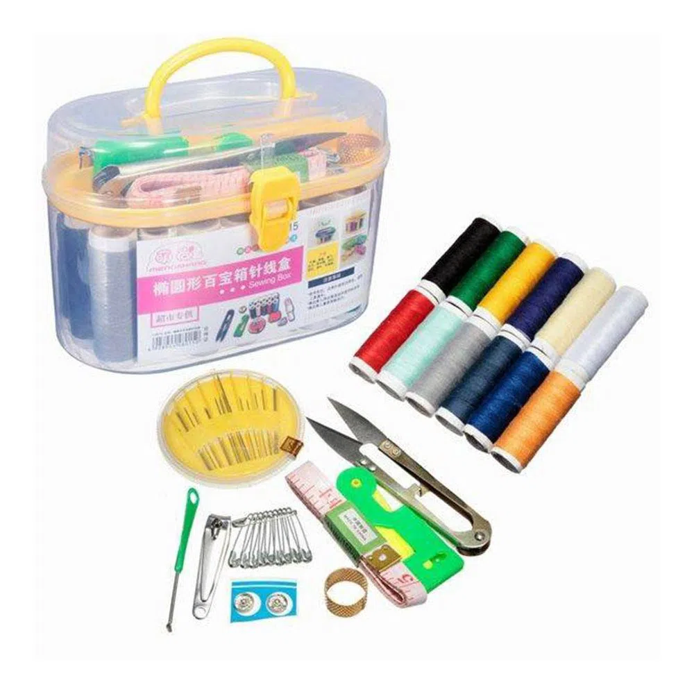 portable sewing kit multicolor