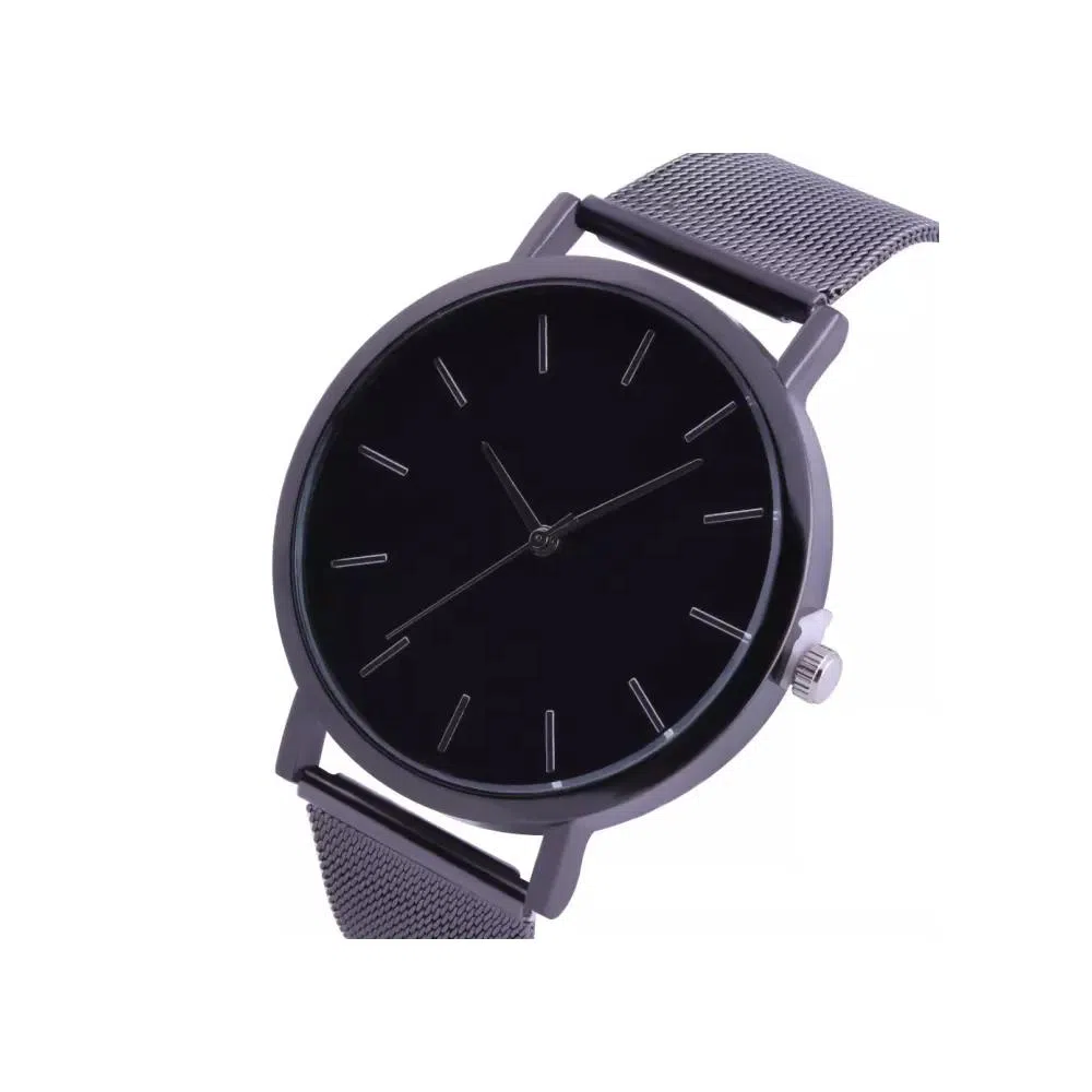 Army Sport Analog Quartz Wrist Watch Fashion Stainless Steel Men Relogio Masculino Casual Male Clock Wristwatch Black