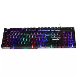 V3 Gaming Keyboard 104 Keycaps RGB Backlight Keyboard