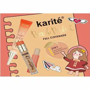 Kiss Beauty Karite Peach Perfect Full Coverage Matte Concealer Contour Moisture Primer Cosmetics Makeup Sets