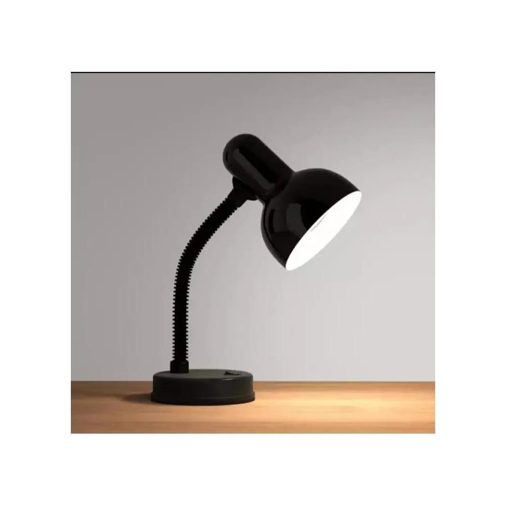 Simple Design Flexible Electric Desk-Table Lamp-Black