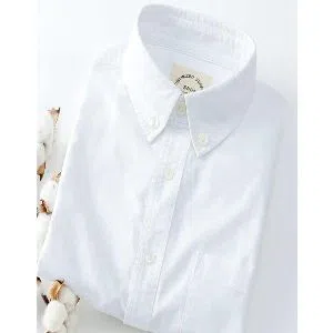 Full Sleeve Cotton Shirt For Men-white 