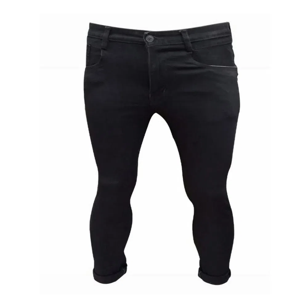 Gaberdine Cloth Fully Stretch Pant for Men Black