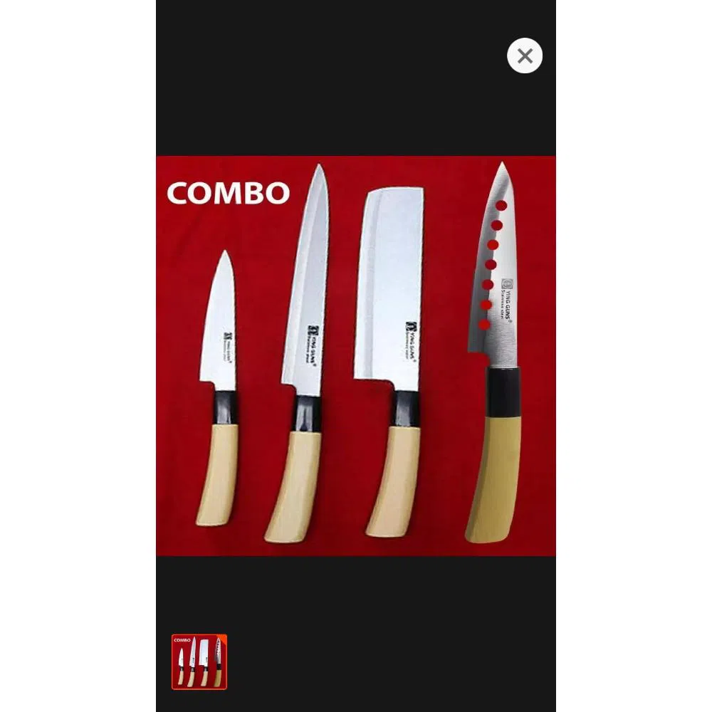 4pcs Combo Knife for Choping