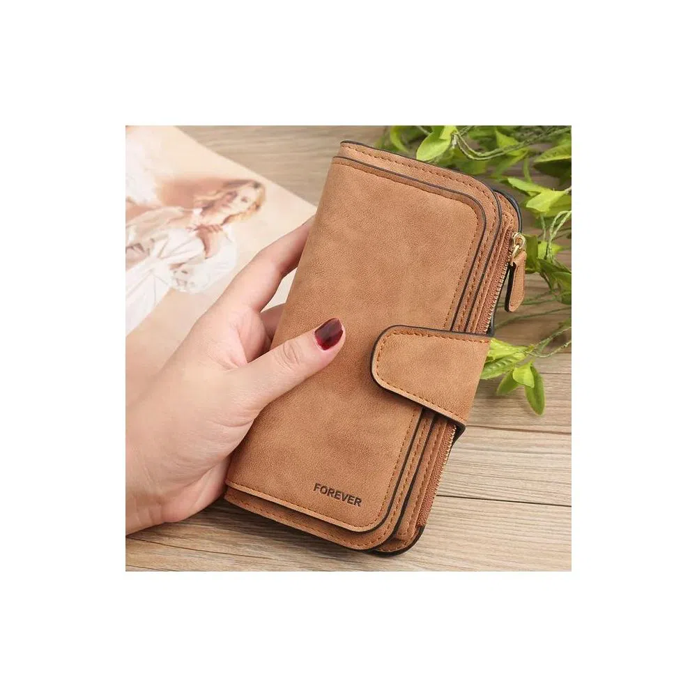 Forever wallet for Women-Brown 