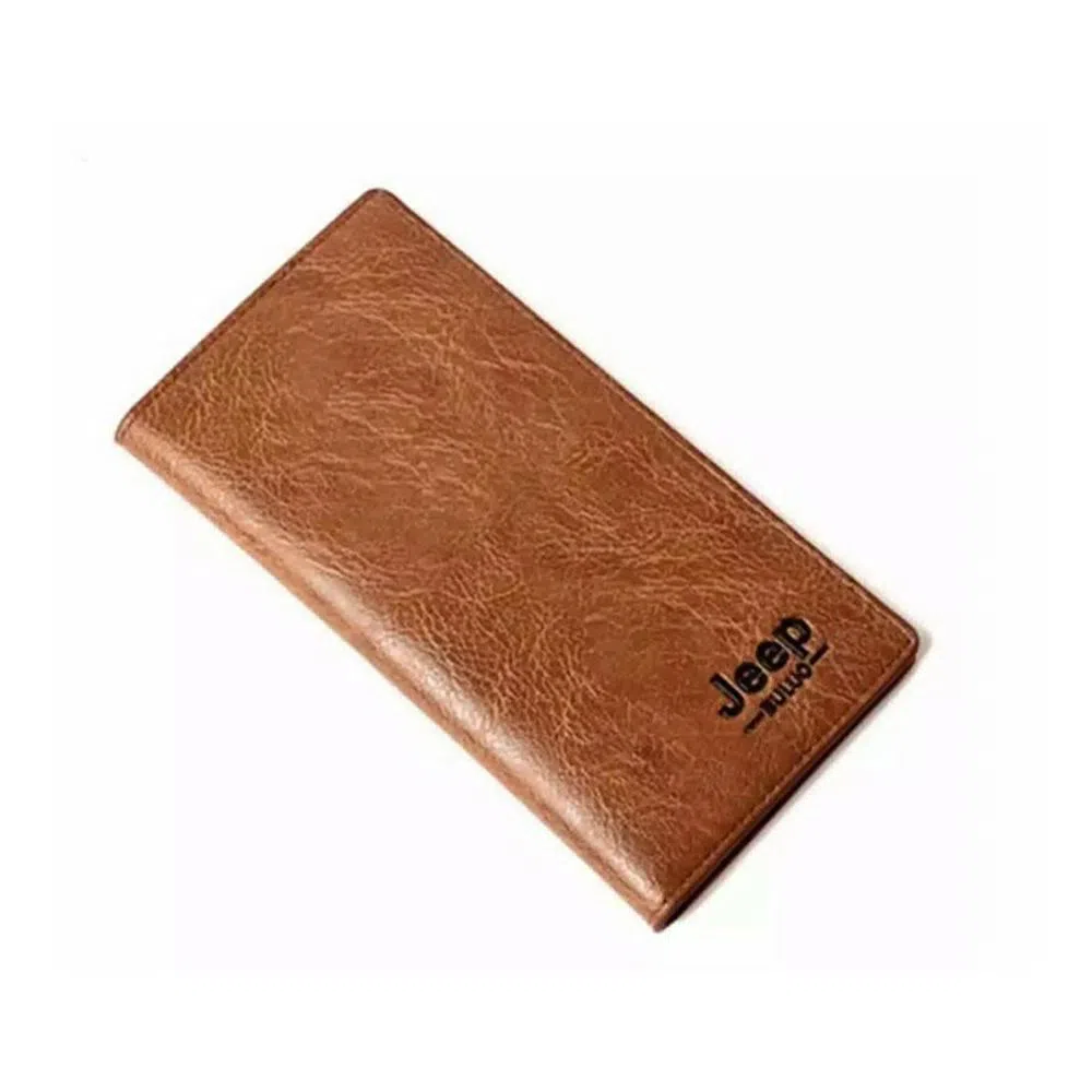 Jeep wallet For men-Brown