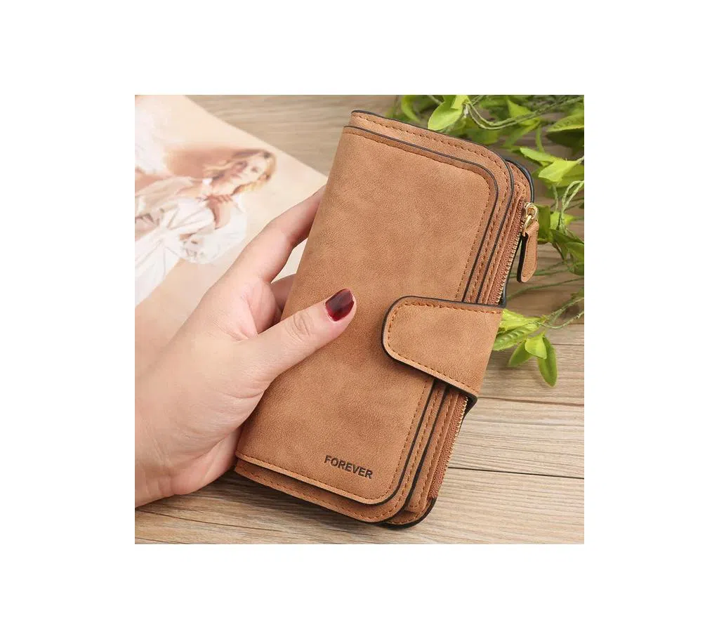 Forever wallet for Women-Brown 