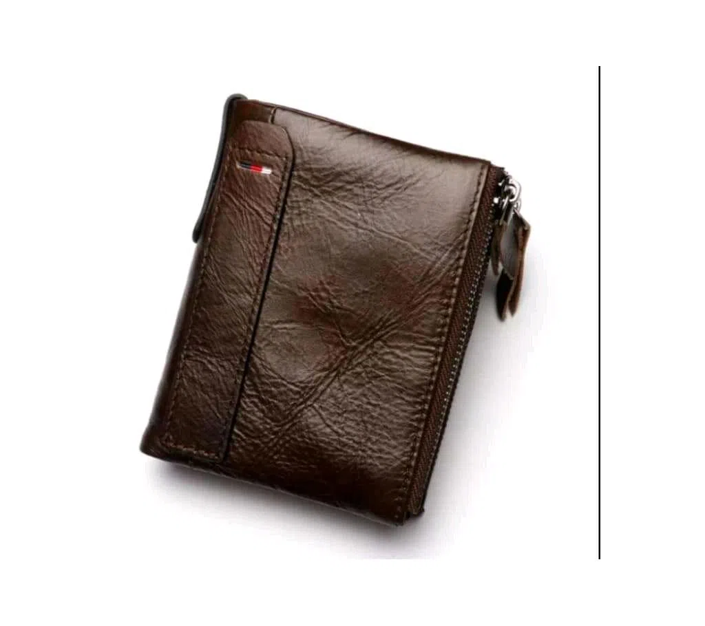 boss leather wallet for men