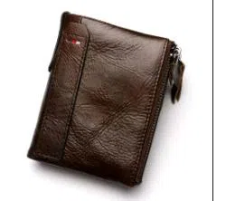 boss leather wallet for men