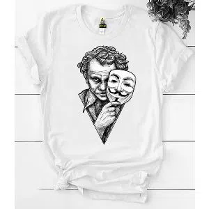 Half Sleeve T-Shirt Anonymous