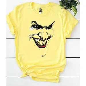 Half Sleeve T-Shirt For Girls -  (Joker)