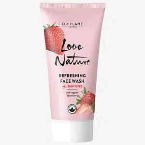 Love Nature Refreshing Face Wash (Organic Strawberry) 50 ml India