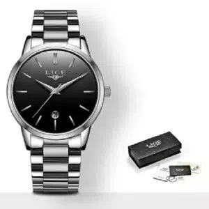 lige-9879c-fashion-watch-for-men-black-silver-with-stainless-steel