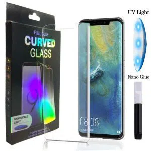 GEAR NEXT Tempered Glass Screen Guard with UV Light