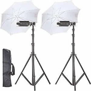 Simpex Portrait Light Kit with Heavy Duty Stand Halogen Flash