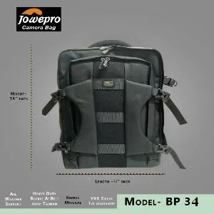 BP34-DSLR Camera Bag-Black