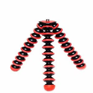 GorillaPod SLR Zoom. Flexible Tripod for DSLR and Mirrorless Cameras Up To 3kg- (RED)