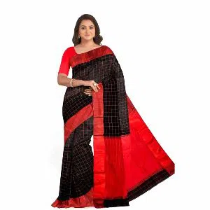 Dhupiyan Half Silk Katan Saree For Women 