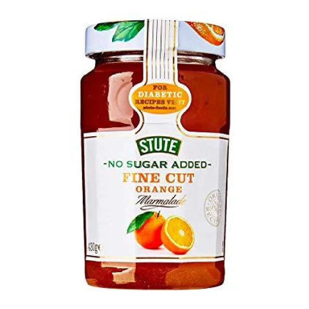 Stute Fine Cut Diabetic Orange Extra Marmalade -430g