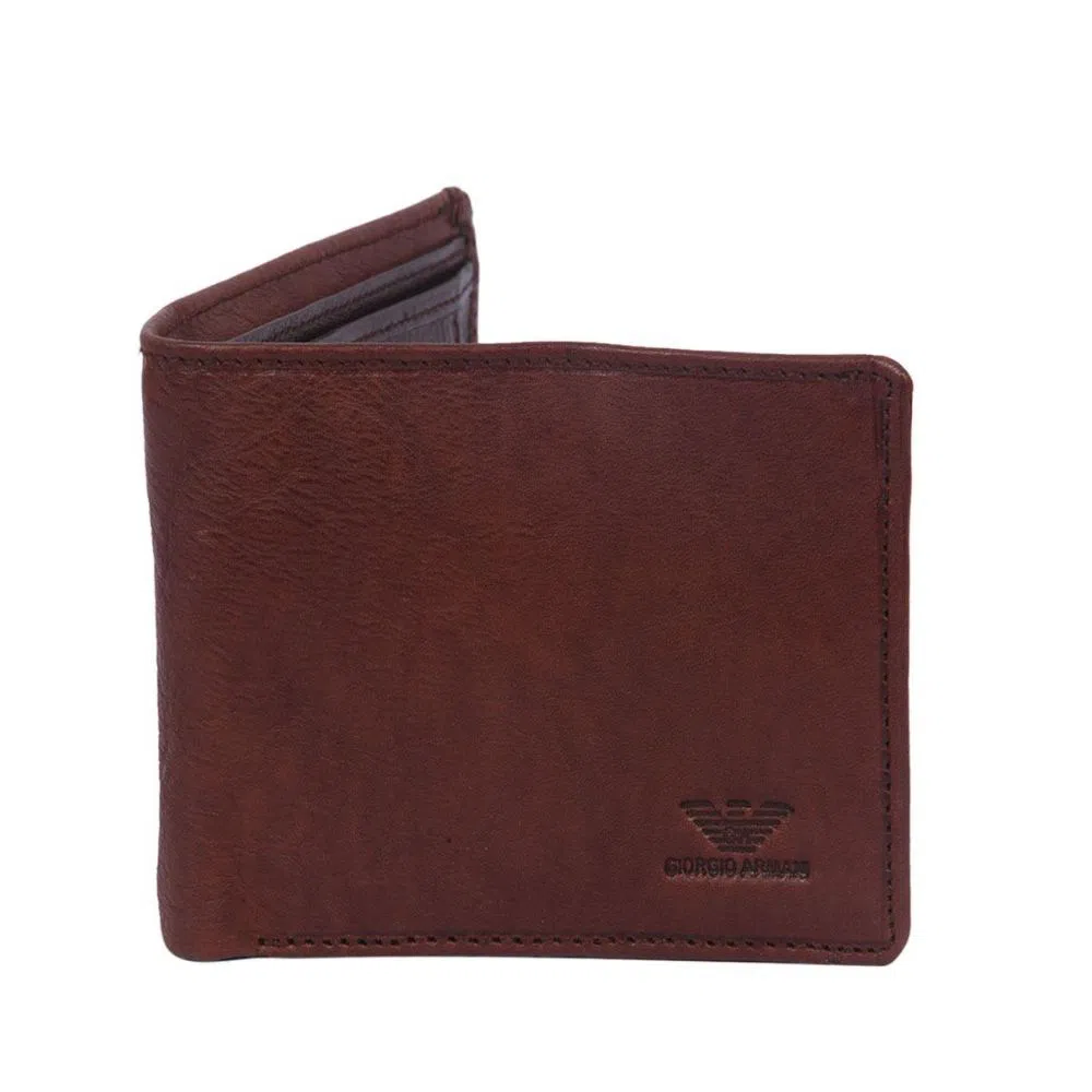 Armane Genuine Leather Wallet Money Purse Card Holder For Men