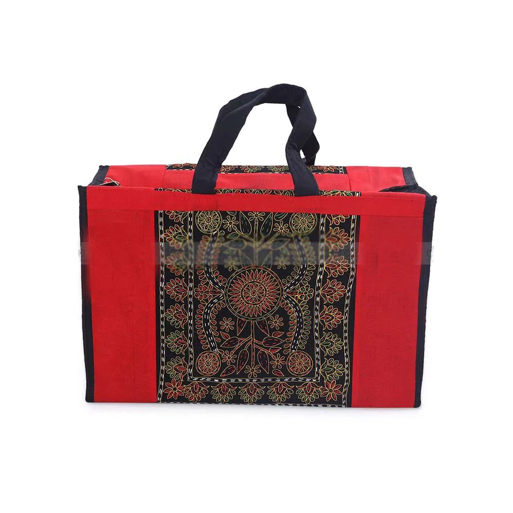 Mirpuri Handicrafts Multicolor Nakshi Carring Hand Bag for Unisex