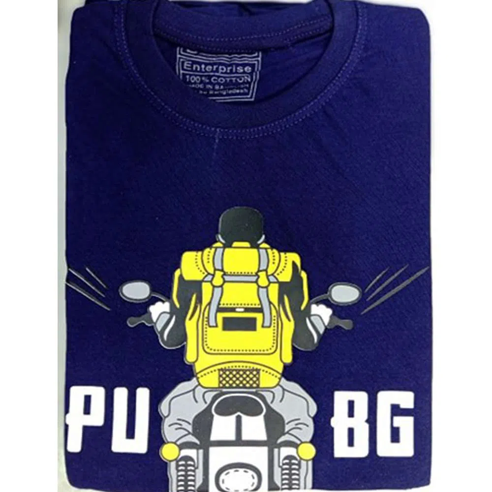 PUBG Half Sleeve Cotton T-Shirt for Men