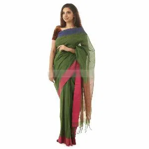 Mirpuri Multicolor  Cotton Saree for Women
