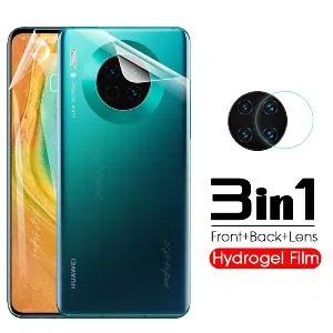  Huawei Mate 30 Pro 3-in-1 Combo Pack (Front Screen+Back Screen+Camera Soft Protector Poly)
