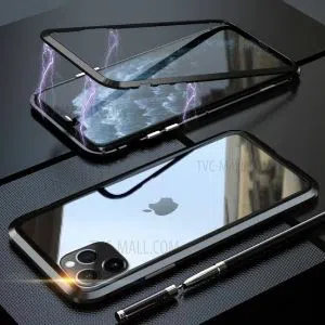Apple iPhone 11 pro max - 100% Original Premium Quality Magnetic Gorilla 360 Degree Metal Case Black