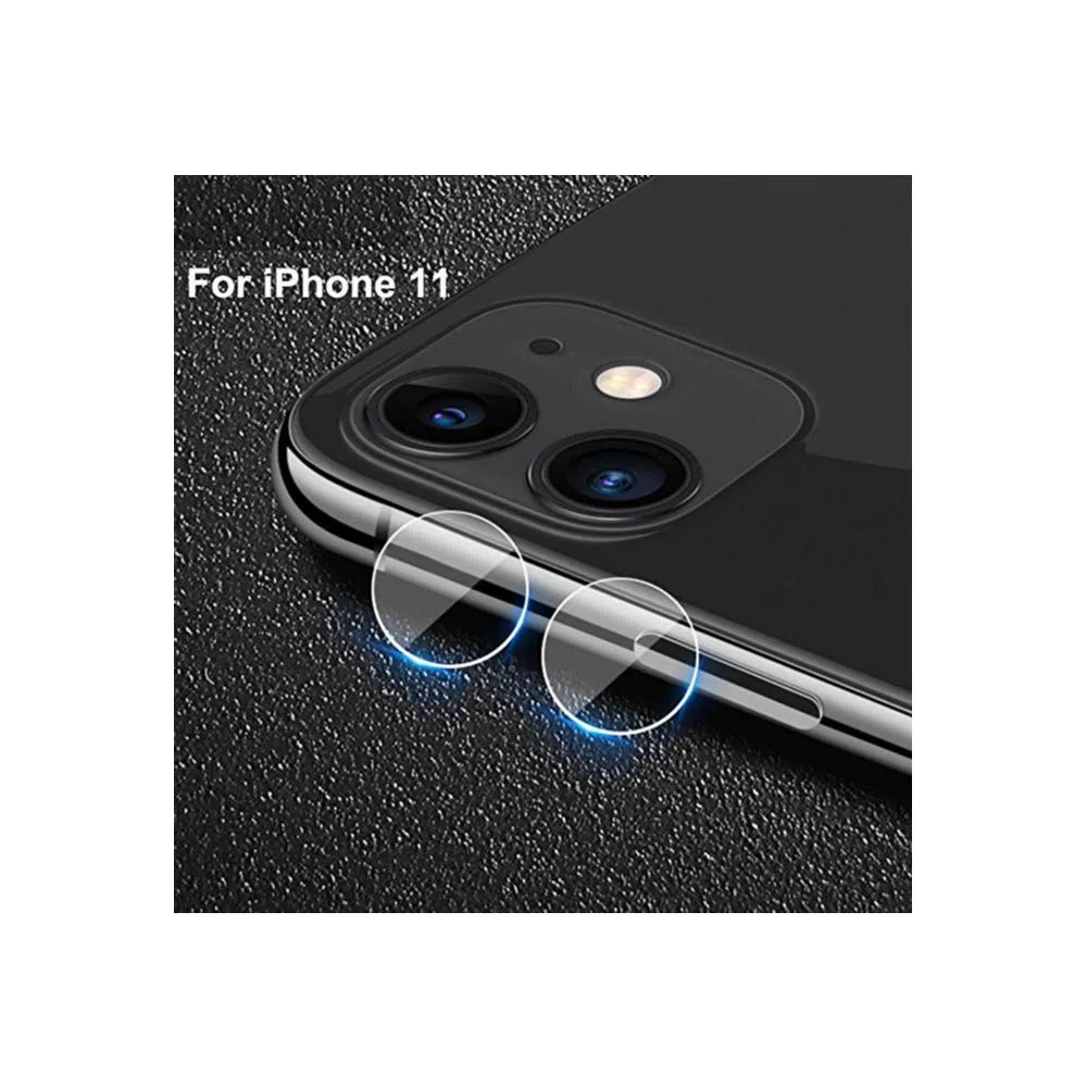 iPhone 11-6.1 inches [No poly] Glass Camera Lens Protector Tempered Glass