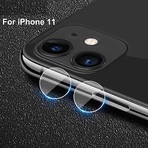 iPhone 11-6.1 inches [No poly] Glass Camera Lens Protector Tempered Glass