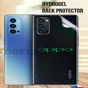 OPPO Reno 4_ Back Clear Jelly Protector Back Film Protection Hydrogel Film-Transparent