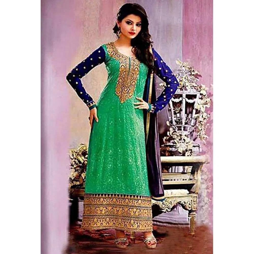 Unstitched Multicolor Cotton Salwar Kameez For women 