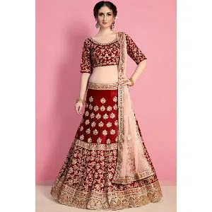 Multi Color Georgette Gown For Women