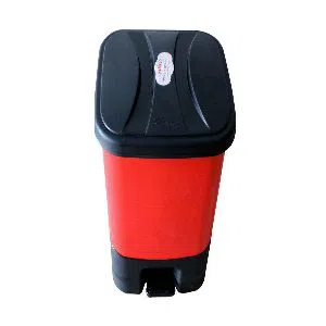 Pedal Bin - Black And Red