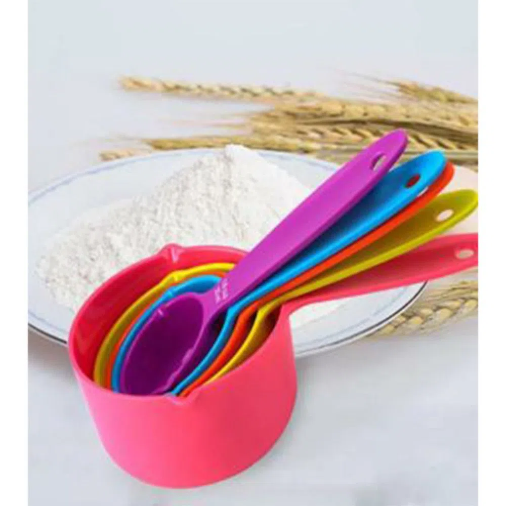 Multicolour Round Measuring Spoon Set