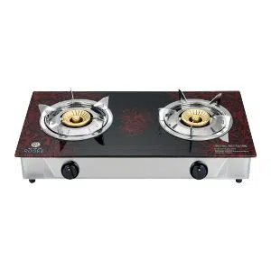 RFL DOUBLE GLASS LPG/NG Gas STOVE ROSEE