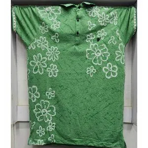 Cotton Half sleeve polo shirt For men -green 