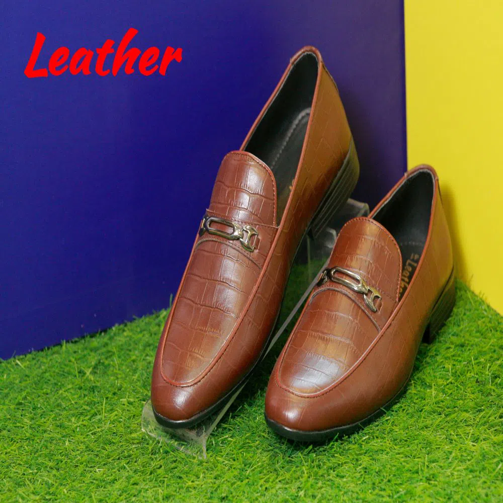 Leather Slip On Shoes