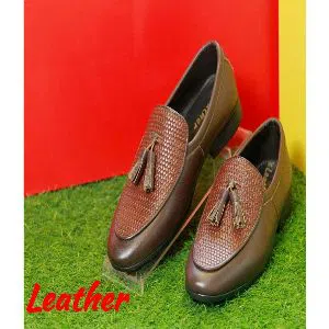 Leather Tassel Loafer