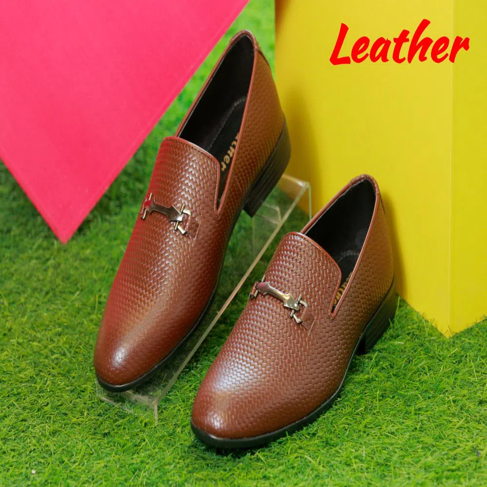 Leather Slip-on shoes