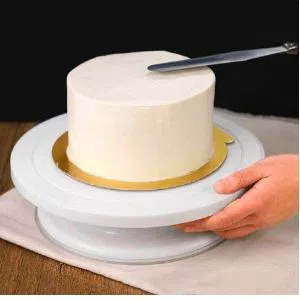 Cake Decorating Turn Table 28cm - White