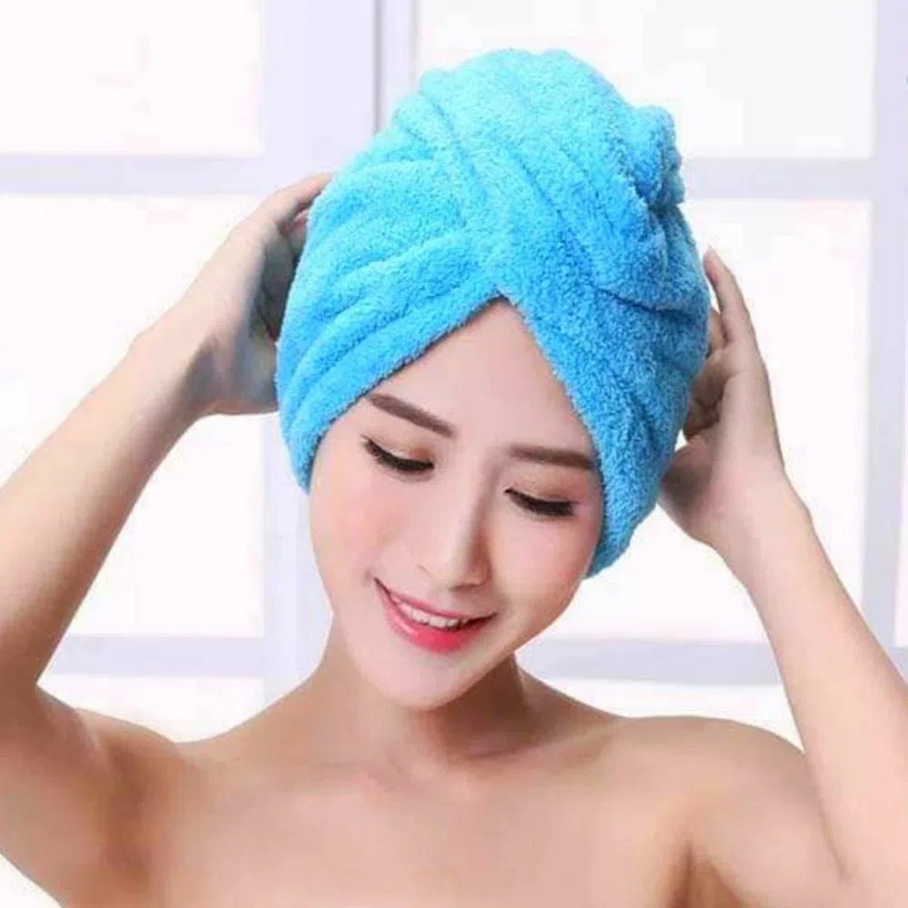 Dry Hair Cap Microfiber Quick Towel Magic Hair Towel Wrap for Women Absorbent Towel