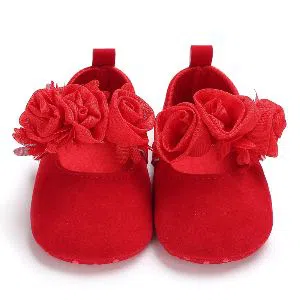 Baby girl shoe - Red Color (1 pair)