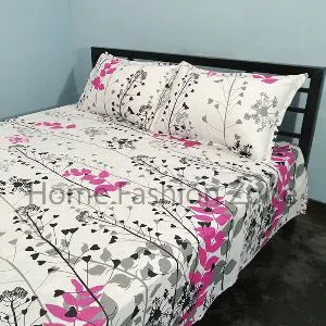 Cotton Bed Sheet With Pillow Cover-golapi 